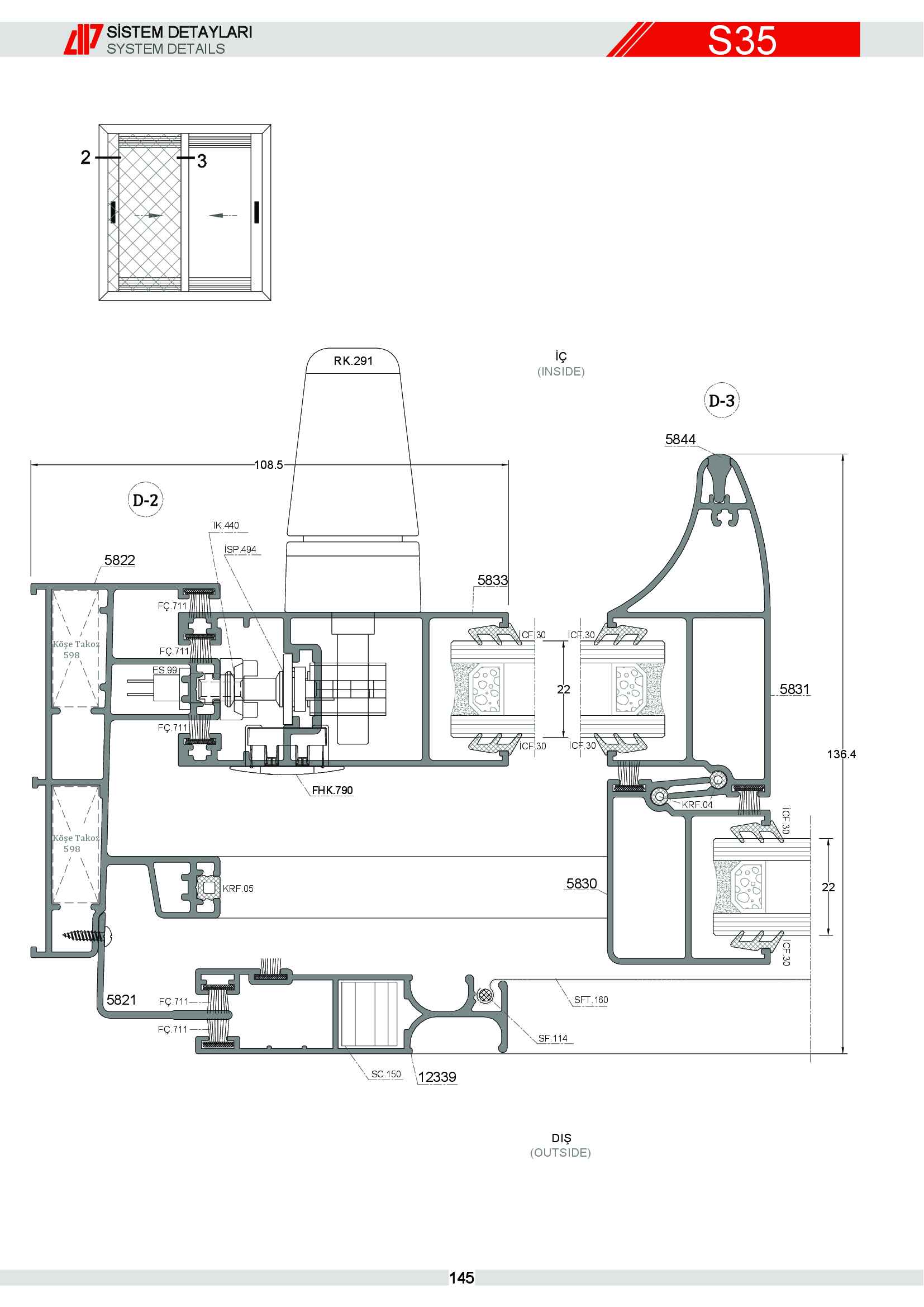 Sürme Yalıtımsız Alüminyum 19